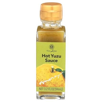 Muso From Japan - Hot Yuzu Sauce, Genuine Japanese Flavor with Spicy Citrus Kick, Vegetarian Condiment for Sushi, Noodles, Grilled Veggies - 3.2 Fl Oz